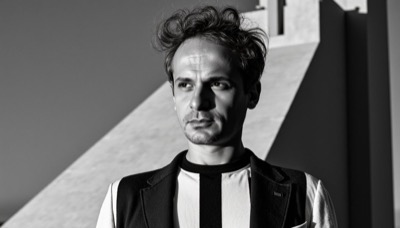 AI-generated film still from Me-Me exploring identity and unlived destinies in Milan